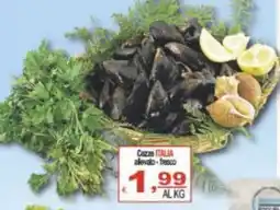 CTS Supermercati Cozze ITALIA offerta