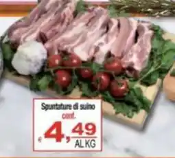CTS Supermercati Spuntature di suino offerta