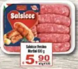 CTS Supermercati Salsicce Verdone Martini offerta