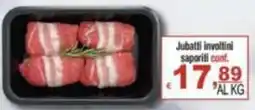 CTS Supermercati Jubatti involtini saporiti offerta