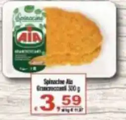 CTS Supermercati Spinacine Aia Grancroccanti offerta