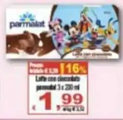 CTS Supermercati Latte con cioccolato Parmalat offerta