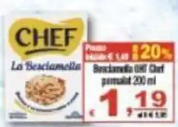 CTS Supermercati La Besciamella UHT Chef offerta