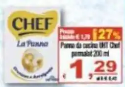 CTS Supermercati Panna da cucina UHT Chef offerta