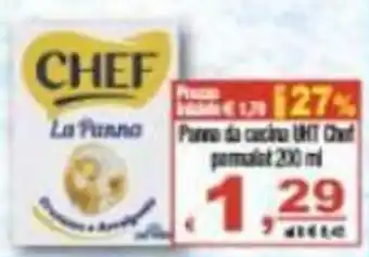 Panna da cucina UHT Chef