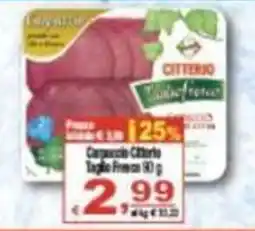 CTS Supermercati Carpuccio Citterio Taglio Fresco offerta