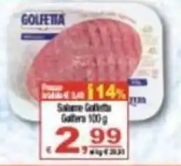 CTS Supermercati Salame Golfetta offerta