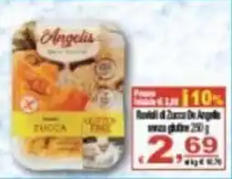 CTS Supermercati Ravoli di Zucca De Angelis offerta