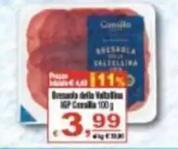 CTS Supermercati Bresaola della Valtellina IGP Conolla offerta