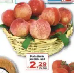 CTS Supermercati Pezche bianche offerta