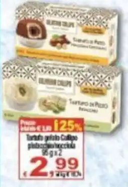 CTS Supermercati Tartufo gelato Caffè pistacchio nocciola offerta