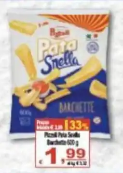 CTS Supermercati Pizzi Pata Snella Barchette offerta