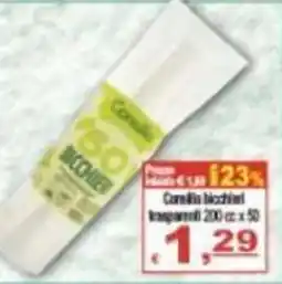 CTS Supermercati Cornilla bicchini offerta