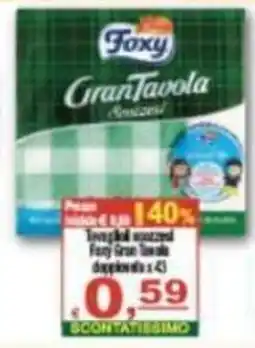 CTS Supermercati Foxy GranTavola offerta