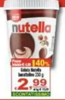CTS Supermercati Gelato Nutella offerta