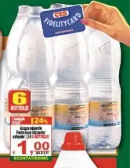 CTS Supermercati Acqua minerale Fonte Acea Bizzarri offerta
