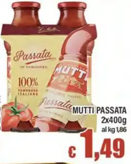 Top Supermercati Mutti Passata offerta