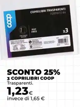 Unicoop Coprilibri trasparenti Coop offerta