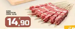 SpesaPiù Supermercati Suino arrostiticini coppa offerta