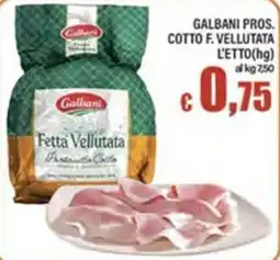 Top Supermercati Fetta Vellutata Galbani offerta
