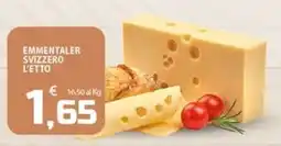 SpesaPiù Supermercati Emmentaler svizzero offerta