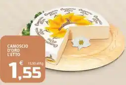 SpesaPiù Supermercati Camoscio d'oro offerta