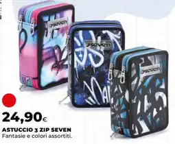 Unicoop Astuccio 3 zip Seven offerta