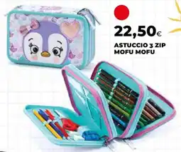 Unicoop Astuccio 3 zip Mofu Mofu offerta