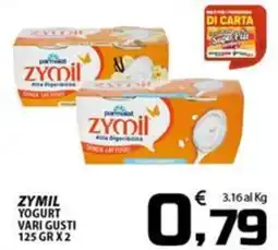 SpesaPiù Supermercati Zymil yogurt offerta