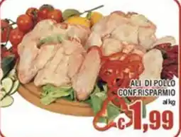 Top Supermercati Ali di pollo confrisparmio offerta