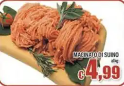 Top Supermercati Macinato di suino offerta