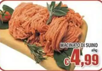 Top Supermercati Macinato di suino offerta