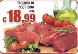 Top Supermercati Tagliata di scottona offerta