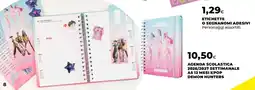 Unicoop Agenda scolastica Kpop Demon Hunters offerta