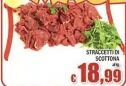 Top Supermercati Straccetti di scottona offerta