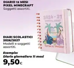 Unicoop Diario giornaliero 11 mesi offerta