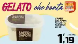 SpesaPiù Supermercati Saper di Sapori gelato offerta