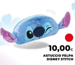 Unicoop Astuccio felpa Disney Stitch offerta