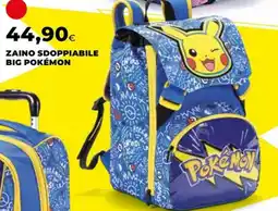 Unicoop Zaino sdoppiabile Big Pokémon offerta