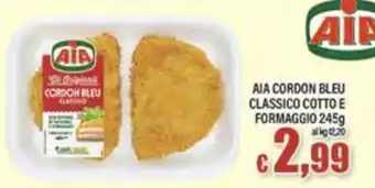 Top Supermercati AIA Cordon Bleu classico offerta