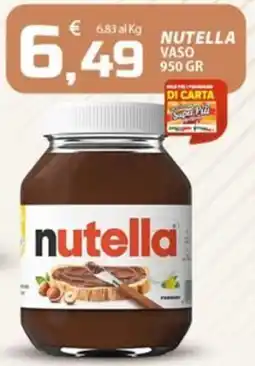 SpesaPiù Supermercati Nutella offerta