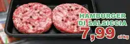 Top Supermercati Hamburger di salsiccia offerta