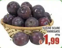 Top Supermercati Susine scure variegate offerta