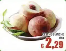 Top Supermercati Pesche bianche offerta