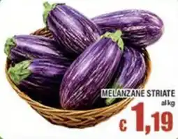 Top Supermercati Melanzane striate offerta