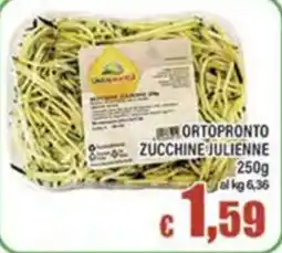 Top Supermercati Ortopronto zucchine julienne offerta