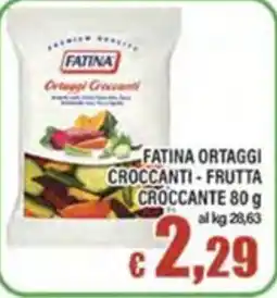 Top Supermercati Fatina ortaggi croccanti - frutta croccante offerta