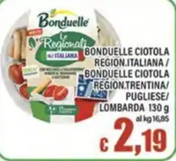 Top Supermercati Bonduelle le Regionali offerta