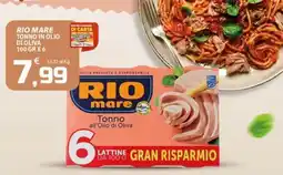 SpesaPiù Supermercati Rio mare Tonno all'Olio di Oliva offerta