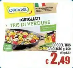 Top Supermercati Orogel tris grigliato offerta
